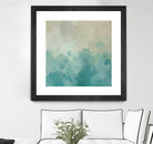 Summer's Calm I by Alonzo Saunders on GIANT ART - beige abstract abstract