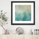 Summer's Calm I by Alonzo Saunders on GIANT ART - beige abstract abstract