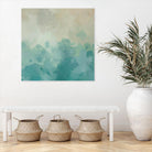 Summer's Calm I by Alonzo Saunders on GIANT ART - beige abstract abstract