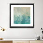 Summer's Calm I by Alonzo Saunders on GIANT ART - beige abstract abstract