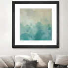 Summer's Calm I by Alonzo Saunders on GIANT ART - beige abstract abstract