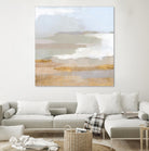 Abstract Coastland II by Victoria Borges on GIANT ART - gold landscapes & seascapes abstract