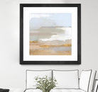 Abstract Coastland II by Victoria Borges on GIANT ART - gold landscapes & seascapes abstract