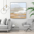 Abstract Coastland II by Victoria Borges on GIANT ART - gold landscapes & seascapes abstract