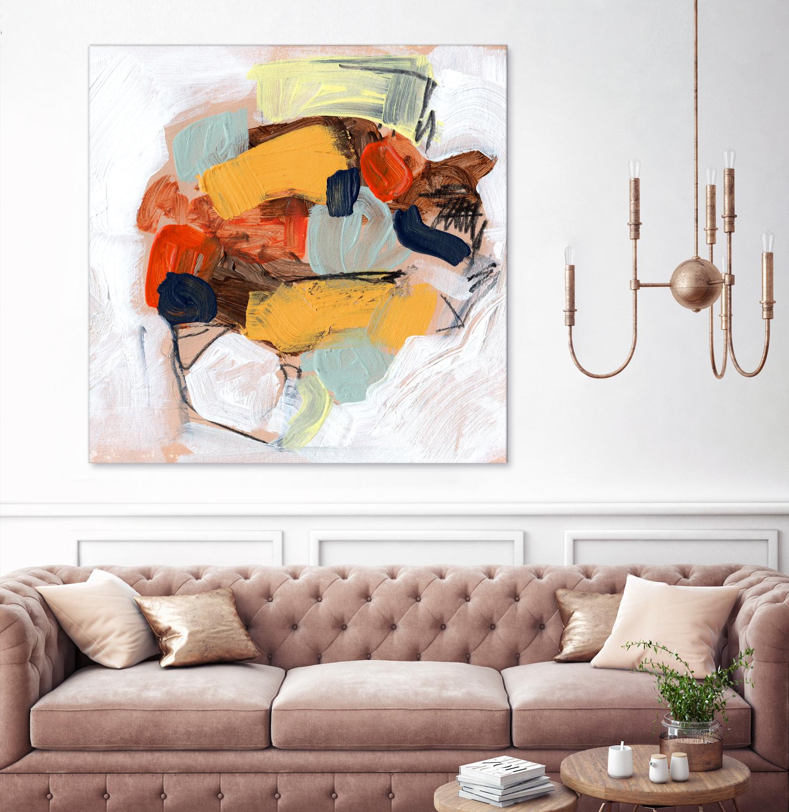 Lunchbox I by Jennifer Parker on GIANT ART - red abstract abstract