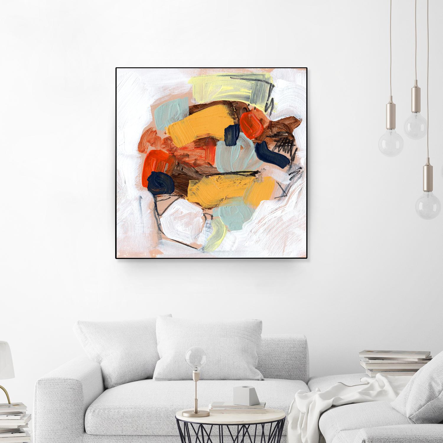 Lunchbox I by Jennifer Parker on GIANT ART - red abstract abstract