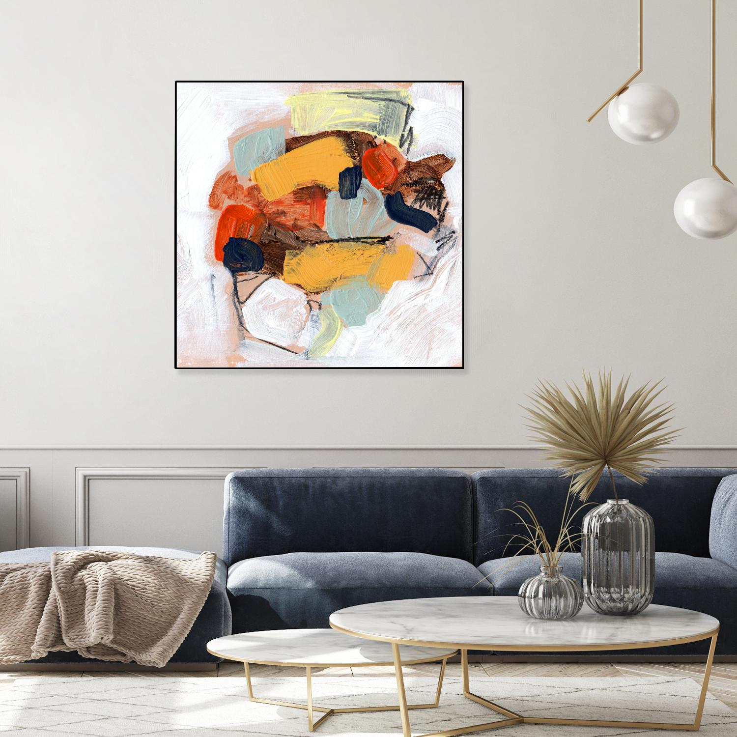 Lunchbox I by Jennifer Parker on GIANT ART - red abstract abstract