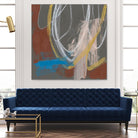 Re-Directed I by Jennifer Goldberger on GIANT ART - red abstract abstract