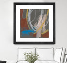 Re-Directed I by Jennifer Goldberger on GIANT ART - red abstract abstract