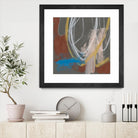 Re-Directed I by Jennifer Goldberger on GIANT ART - red abstract abstract