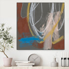 Re-Directed I by Jennifer Goldberger on GIANT ART - red abstract abstract