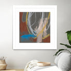 Re-Directed I by Jennifer Goldberger on GIANT ART - red abstract abstract