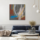 Re-Directed I by Jennifer Goldberger on GIANT ART - red abstract abstract