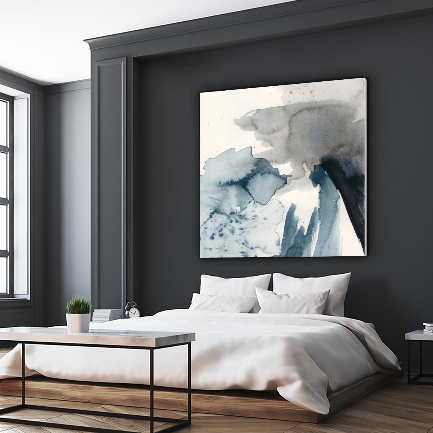 Winter Current III by Victoria Barnes on GIANT ART - blue abstract abstract