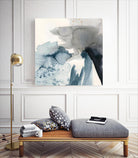 Winter Current III by Victoria Barnes on GIANT ART - blue watercolour abstract