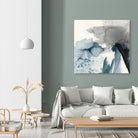 Winter Current III by Victoria Barnes on GIANT ART - blue watercolour abstract