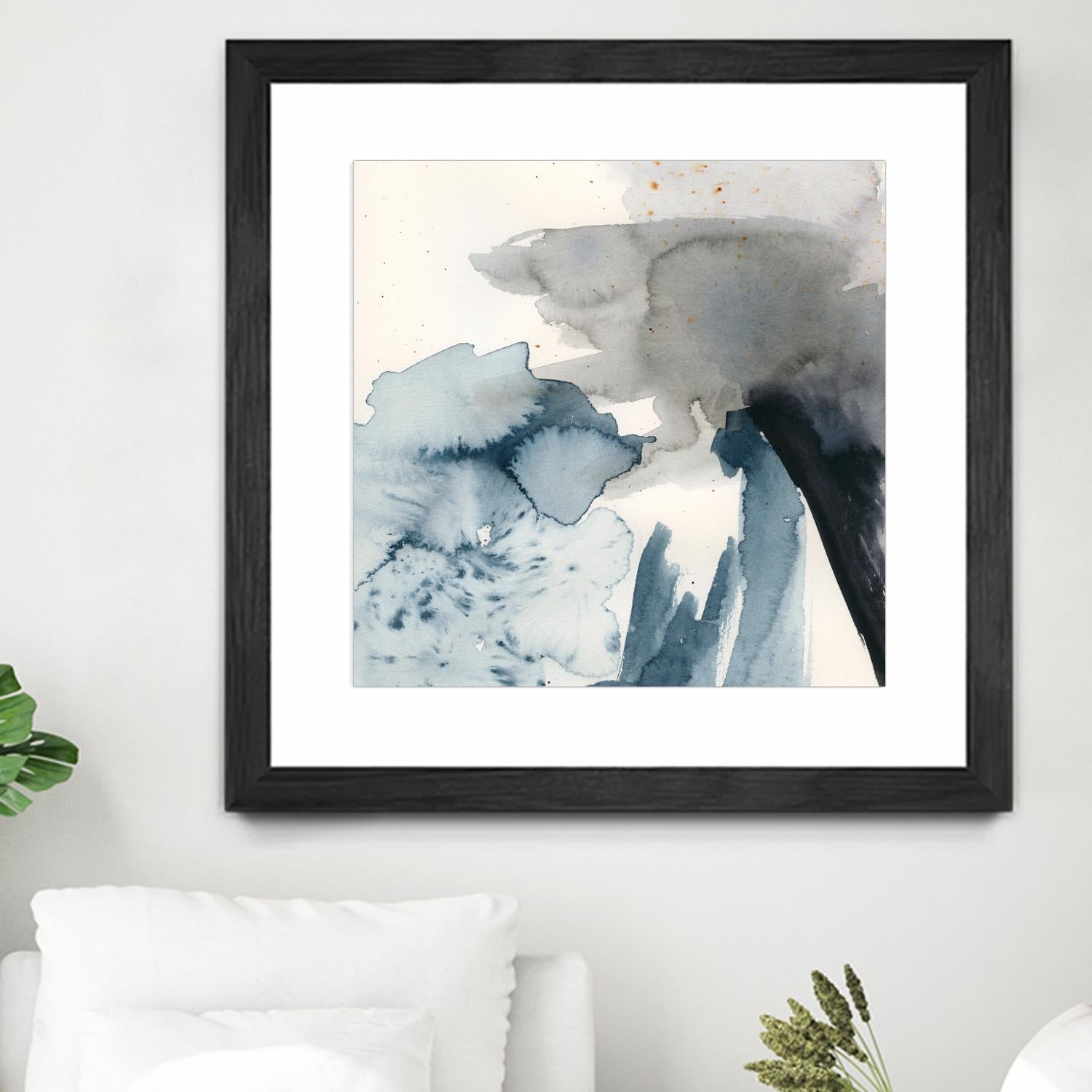 Winter Current III by Victoria Barnes on GIANT ART - blue abstract abstract