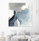 Winter Current IV by Victoria Barnes on GIANT ART - blue abstract abstract