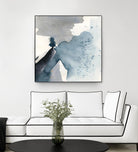 Winter Current IV by Victoria Barnes on GIANT ART - blue abstract abstract