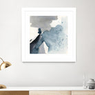 Winter Current IV by Victoria Barnes on GIANT ART - blue abstract abstract