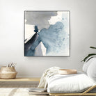 Winter Current IV by Victoria Barnes on GIANT ART - blue abstract abstract