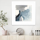 Winter Current IV by Victoria Barnes on GIANT ART - blue abstract abstract