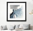 Winter Current IV by Victoria Barnes on GIANT ART - blue abstract abstract