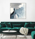 Winter Current IV by Victoria Barnes on GIANT ART - blue abstract abstract