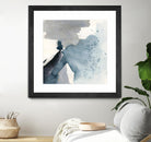 Winter Current IV by Victoria Barnes on GIANT ART - blue abstract abstract