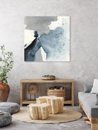 Winter Current IV by Victoria Barnes on GIANT ART - blue abstract abstract