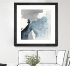 Winter Current IV by Victoria Barnes on GIANT ART - blue abstract abstract