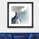 Winter Current IV by Victoria Barnes on GIANT ART - blue abstract abstract