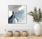 Winter Current IV by Victoria Barnes on GIANT ART - blue abstract abstract