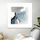 Winter Current IV by Victoria Barnes on GIANT ART - blue abstract abstract