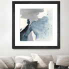 Winter Current IV by Victoria Barnes on GIANT ART - blue abstract abstract