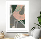 Connected Disconnect I by Jennifer Goldberger on GIANT ART - pink abstract abstract