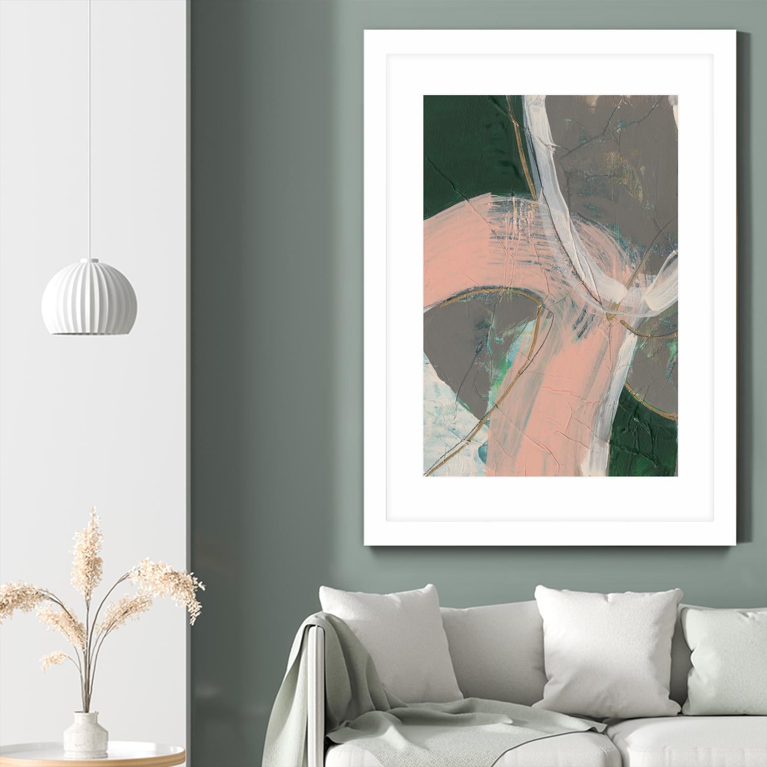 Connected Disconnect II by Jennifer Goldberger on GIANT ART - gold abstract abstract