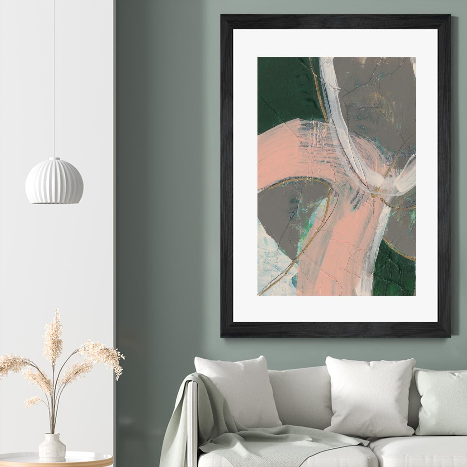 Connected Disconnect II by Jennifer Goldberger on GIANT ART - gold abstract abstract