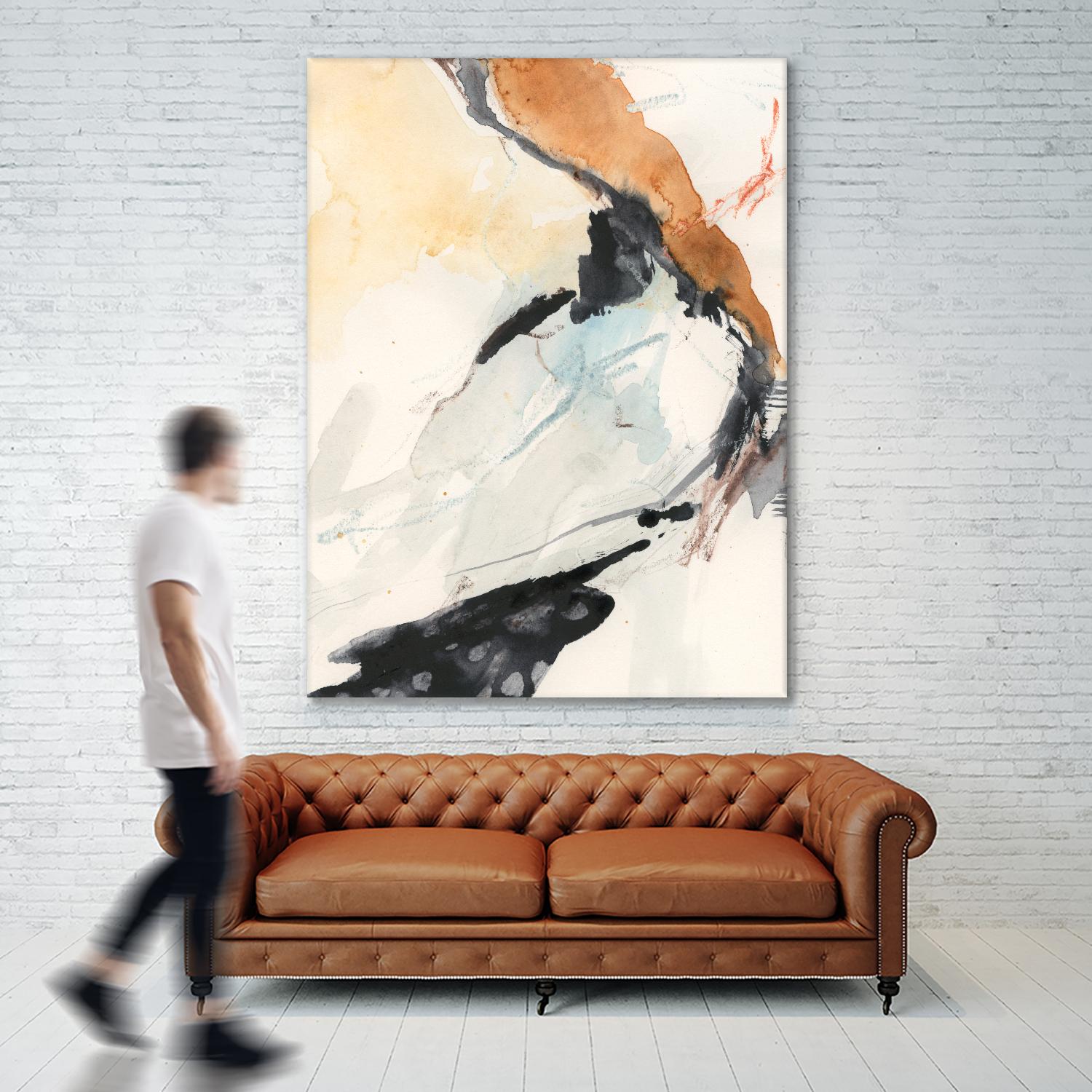 Efflux I by Victoria Borges on GIANT ART - beige abstract abstract