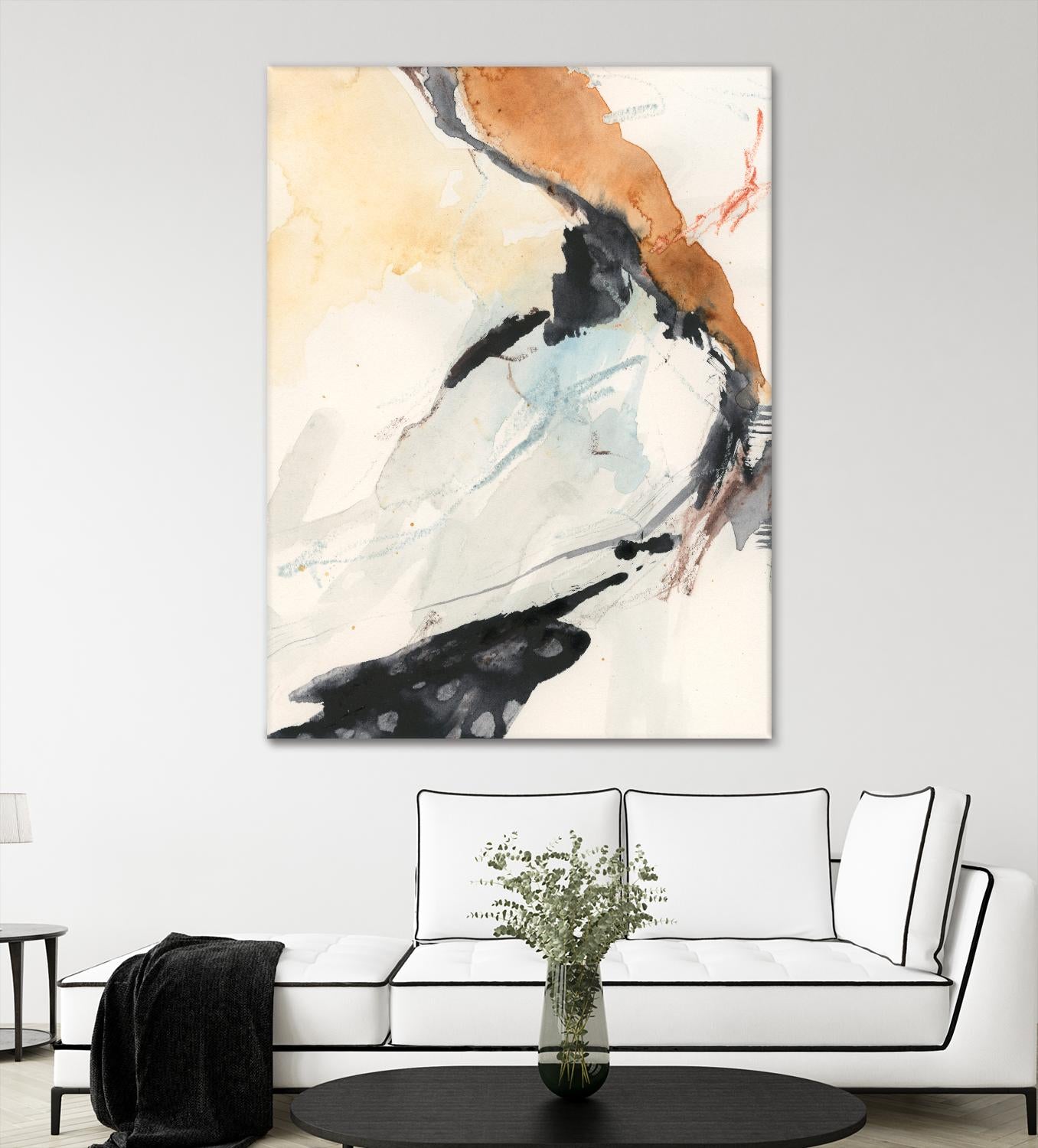 Efflux I by Victoria Borges on GIANT ART - beige abstract abstract