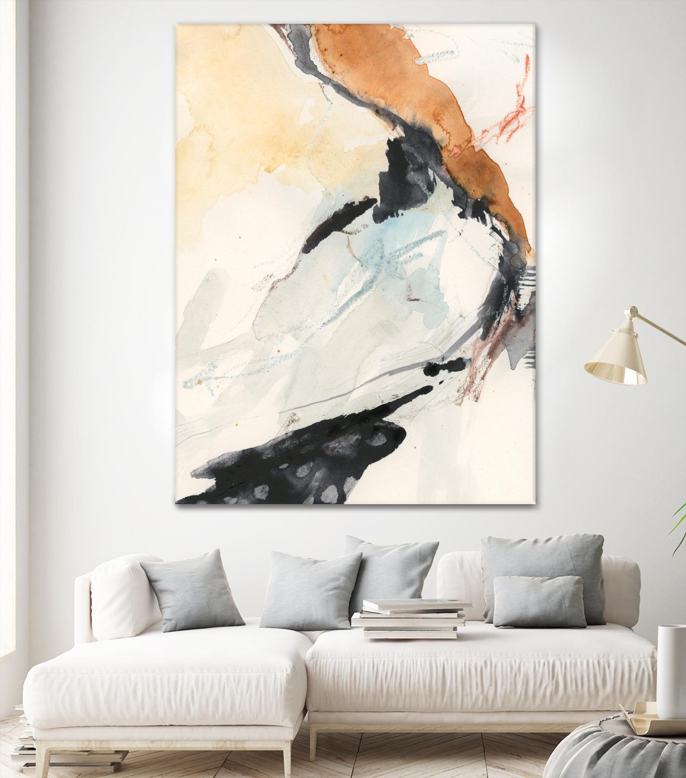 Efflux I by Victoria Borges on GIANT ART - beige abstract abstract