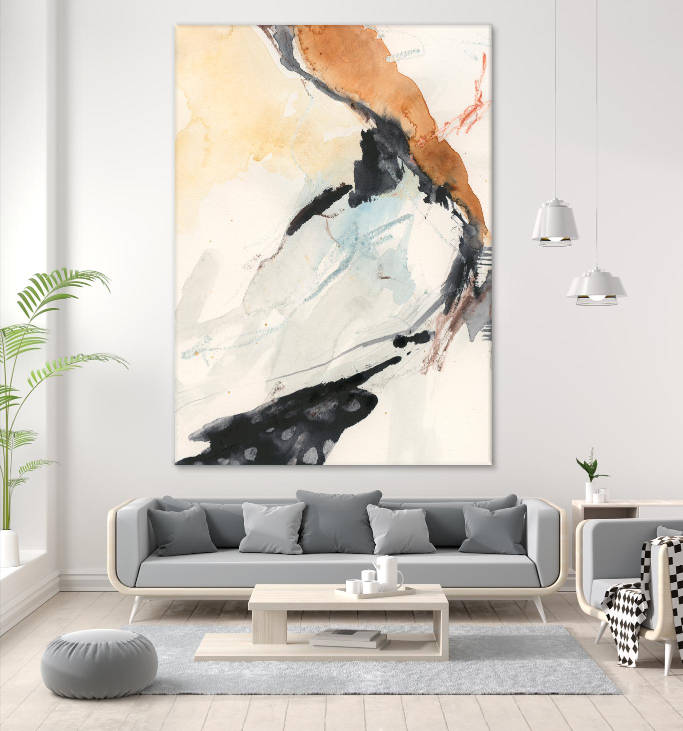 Efflux I by Victoria Borges on GIANT ART - beige abstract abstract