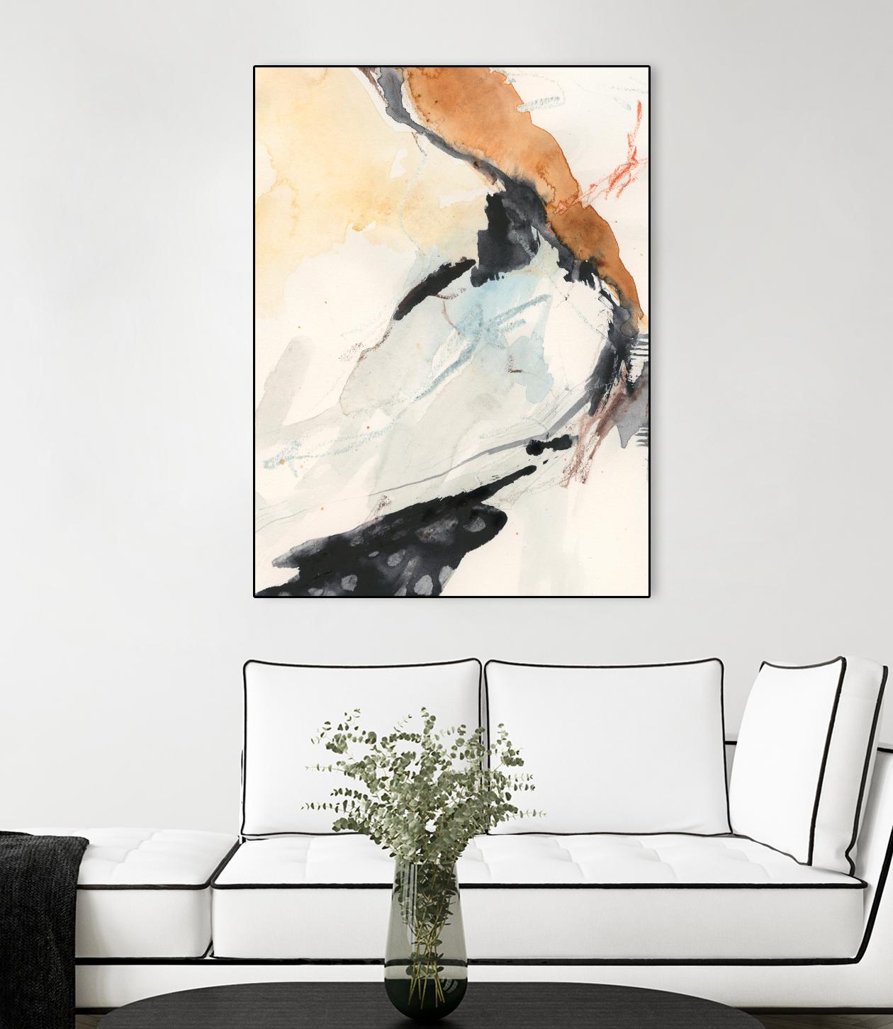 Efflux I by Victoria Borges on GIANT ART - beige abstract abstract