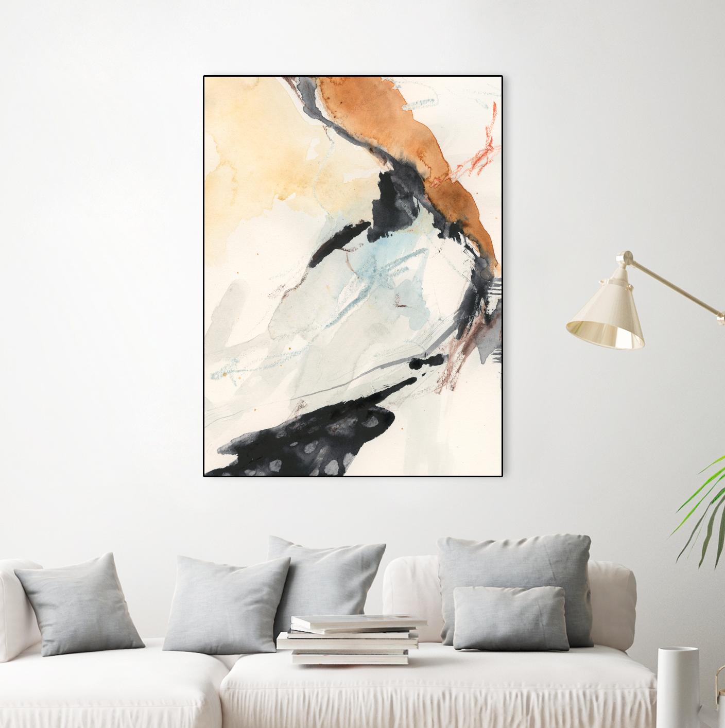 Efflux I by Victoria Borges on GIANT ART - beige abstract abstract