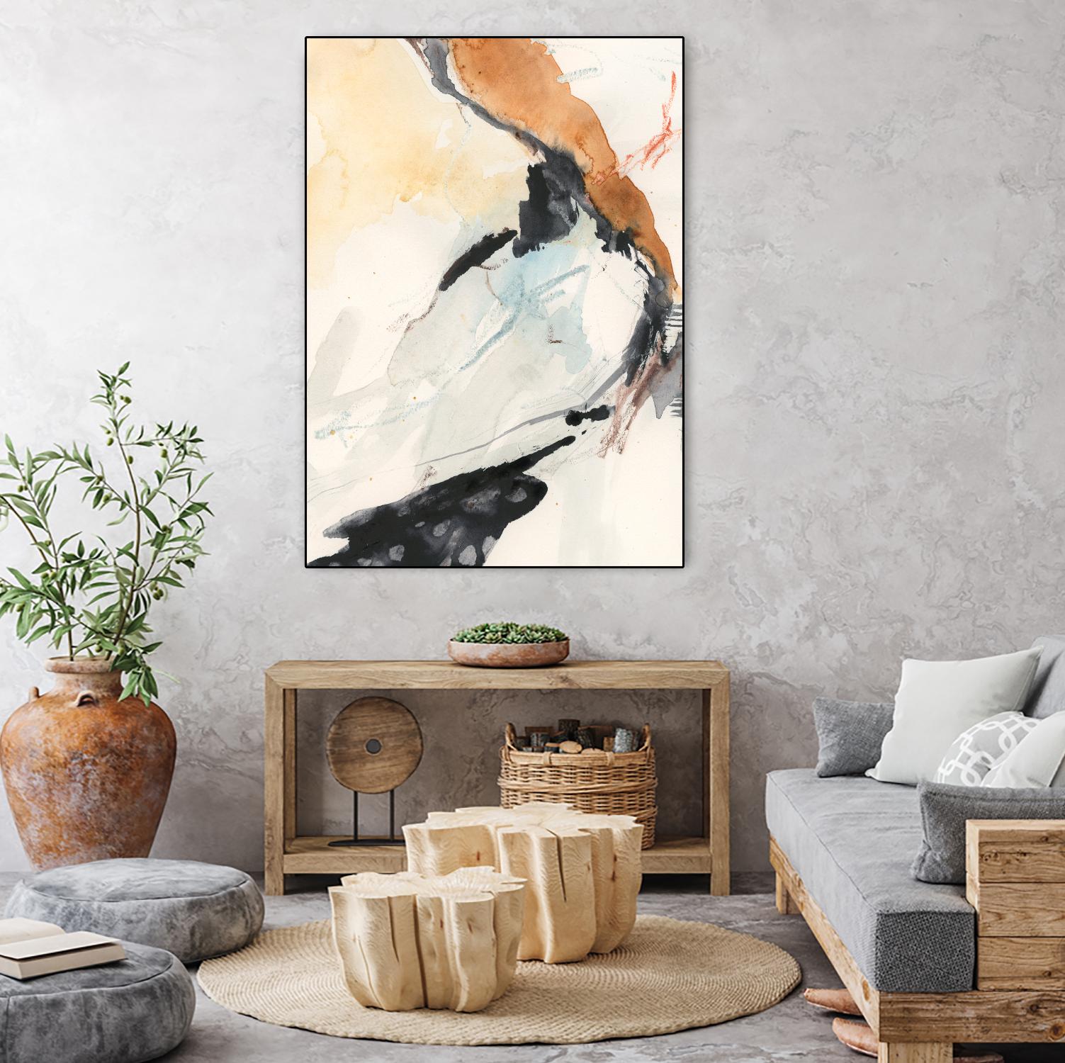 Efflux I by Victoria Borges on GIANT ART - beige abstract abstract