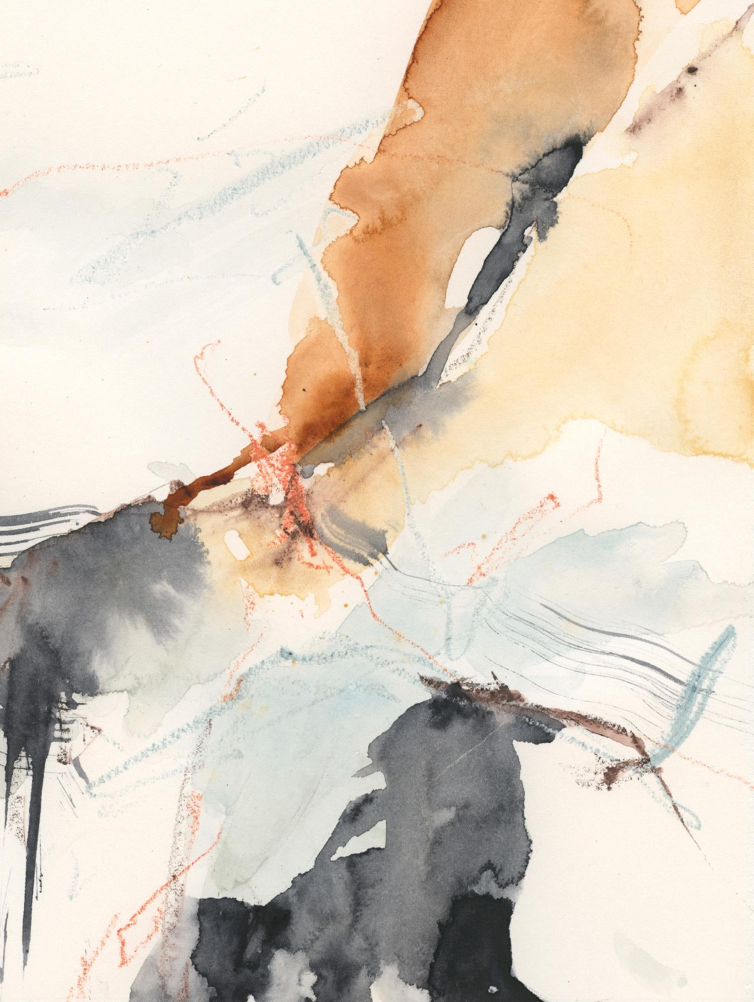 Efflux II by Victoria Borges on GIANT ART - beige abstract abstract