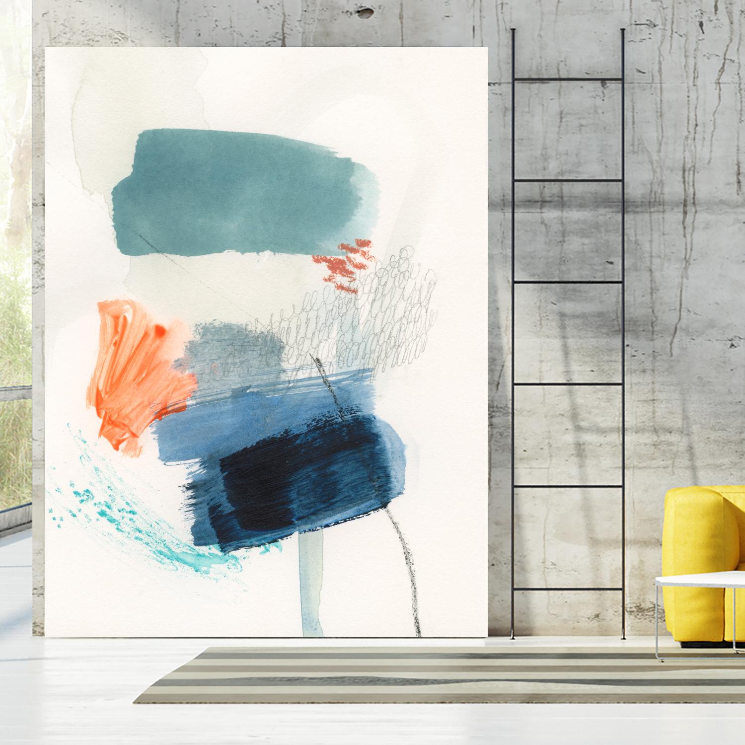 Lightvessel II by Victoria Barnes on GIANT ART - orange abstract abstract