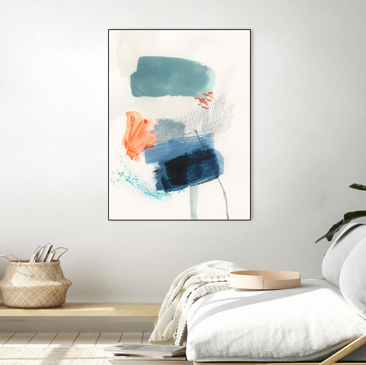 Lightvessel II by Victoria Barnes on GIANT ART - orange abstract abstract