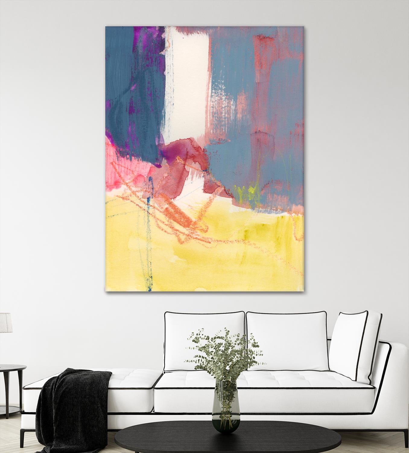 Flim Flam III by Victoria Barnes on GIANT ART - orange abstract abstract