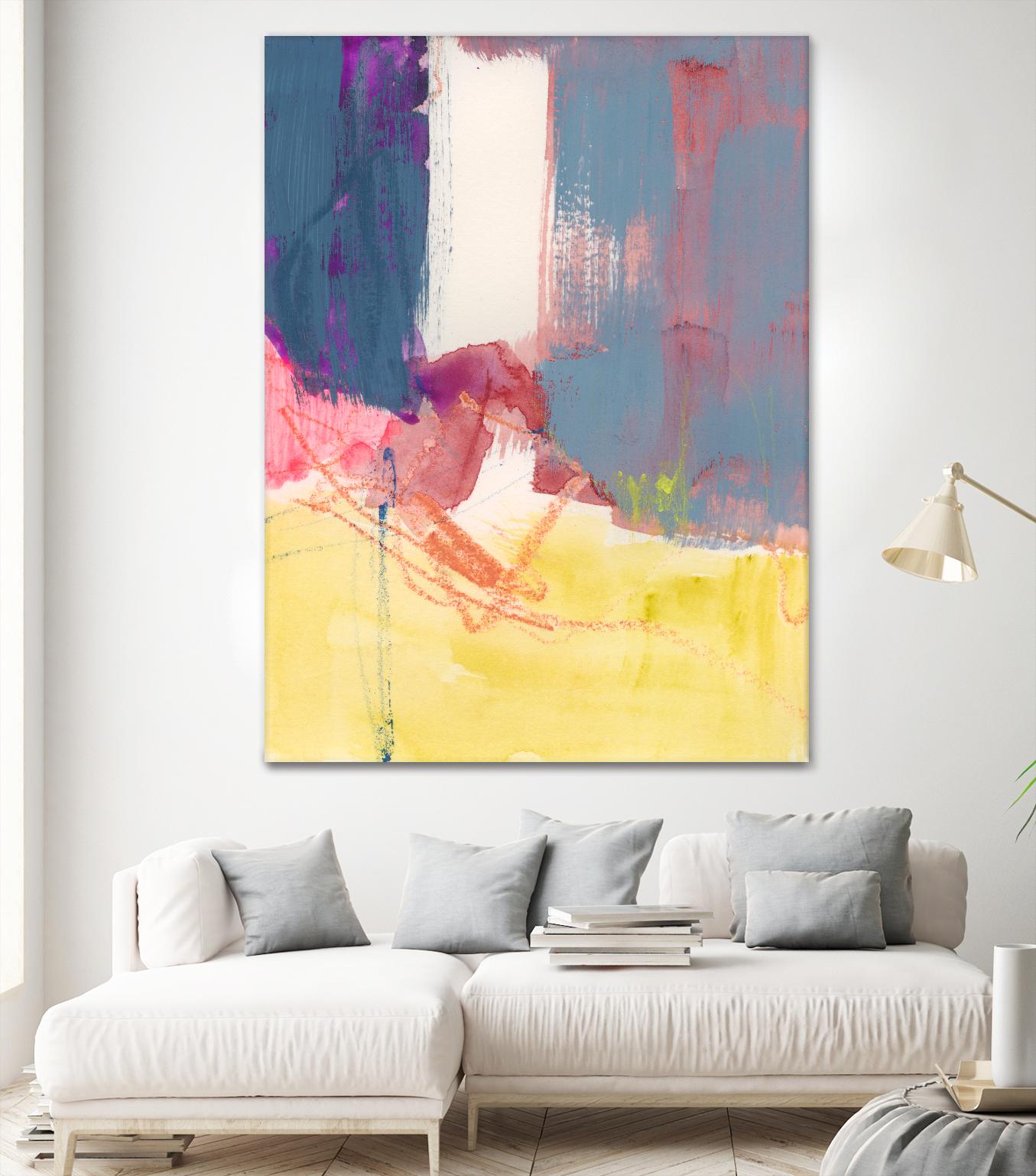 Flim Flam III by Victoria Barnes on GIANT ART - orange abstract abstract